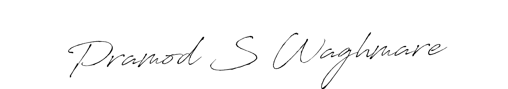 Also You can easily find your signature by using the search form. We will create Pramod S Waghmare name handwritten signature images for you free of cost using Antro_Vectra sign style. Pramod S Waghmare signature style 6 images and pictures png