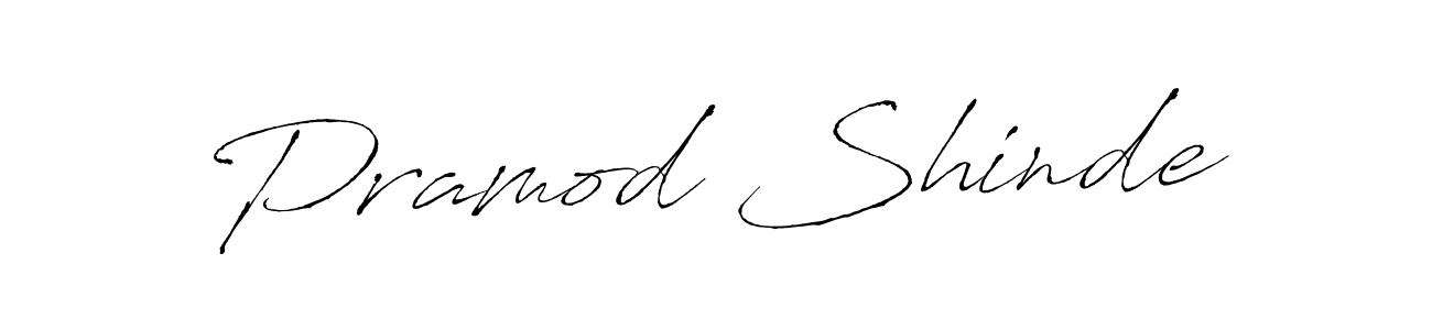 It looks lik you need a new signature style for name Pramod Shinde. Design unique handwritten (Antro_Vectra) signature with our free signature maker in just a few clicks. Pramod Shinde signature style 6 images and pictures png