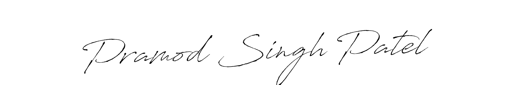 Design your own signature with our free online signature maker. With this signature software, you can create a handwritten (Antro_Vectra) signature for name Pramod Singh Patel. Pramod Singh Patel signature style 6 images and pictures png