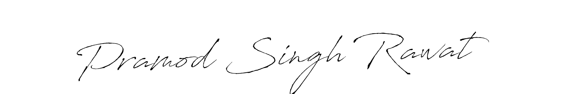 Create a beautiful signature design for name Pramod Singh Rawat. With this signature (Antro_Vectra) fonts, you can make a handwritten signature for free. Pramod Singh Rawat signature style 6 images and pictures png