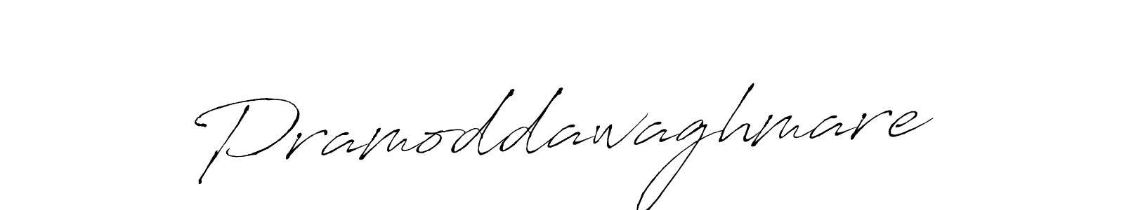 How to make Pramoddawaghmare signature? Antro_Vectra is a professional autograph style. Create handwritten signature for Pramoddawaghmare name. Pramoddawaghmare signature style 6 images and pictures png