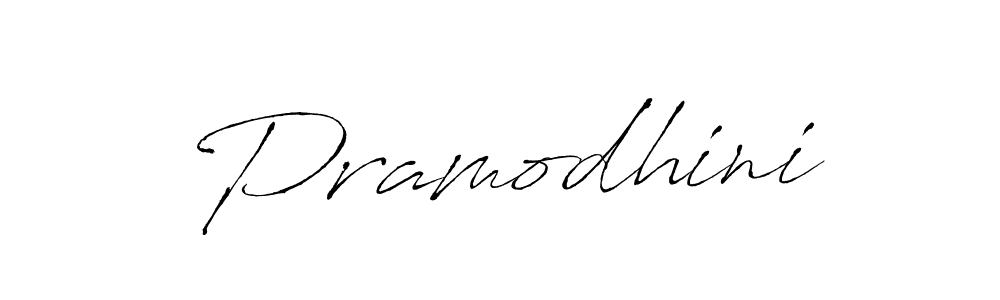 Make a beautiful signature design for name Pramodhini. With this signature (Antro_Vectra) style, you can create a handwritten signature for free. Pramodhini signature style 6 images and pictures png