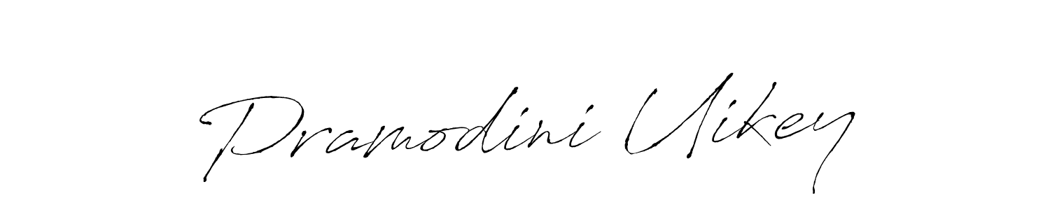 It looks lik you need a new signature style for name Pramodini Uikey. Design unique handwritten (Antro_Vectra) signature with our free signature maker in just a few clicks. Pramodini Uikey signature style 6 images and pictures png