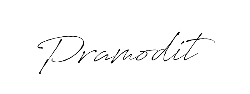 How to make Pramodit name signature. Use Antro_Vectra style for creating short signs online. This is the latest handwritten sign. Pramodit signature style 6 images and pictures png