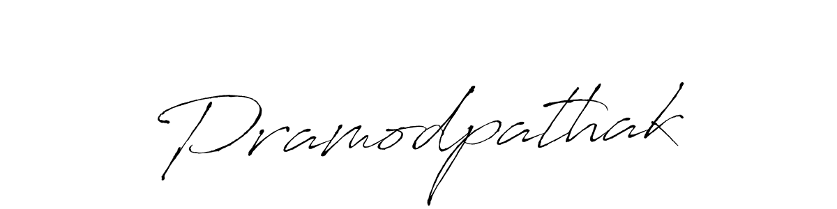 Create a beautiful signature design for name Pramodpathak. With this signature (Antro_Vectra) fonts, you can make a handwritten signature for free. Pramodpathak signature style 6 images and pictures png