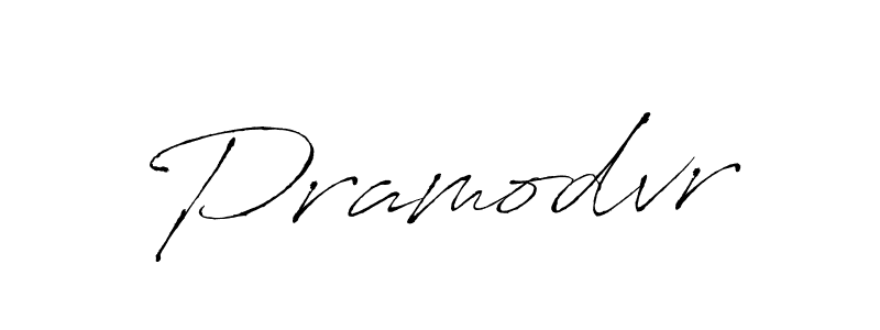 Pramodvr stylish signature style. Best Handwritten Sign (Antro_Vectra) for my name. Handwritten Signature Collection Ideas for my name Pramodvr. Pramodvr signature style 6 images and pictures png