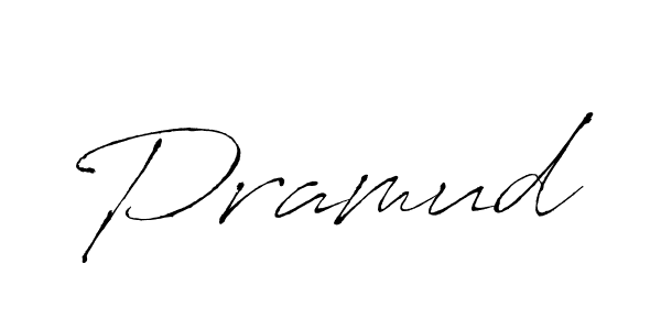 Pramud stylish signature style. Best Handwritten Sign (Antro_Vectra) for my name. Handwritten Signature Collection Ideas for my name Pramud. Pramud signature style 6 images and pictures png