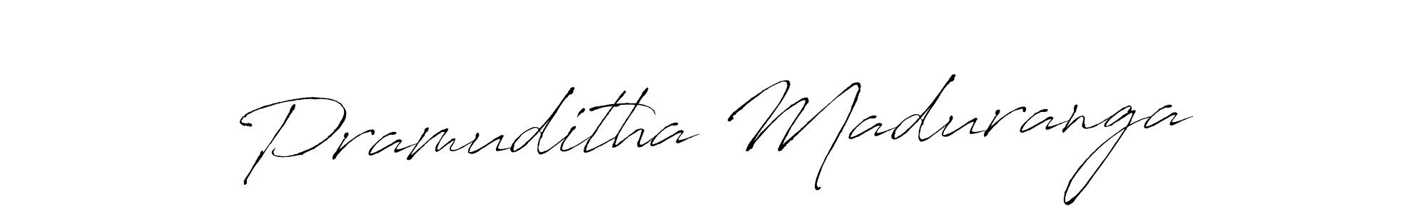 Also we have Pramuditha Maduranga name is the best signature style. Create professional handwritten signature collection using Antro_Vectra autograph style. Pramuditha Maduranga signature style 6 images and pictures png