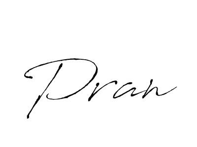 Pran stylish signature style. Best Handwritten Sign (Antro_Vectra) for my name. Handwritten Signature Collection Ideas for my name Pran. Pran signature style 6 images and pictures png