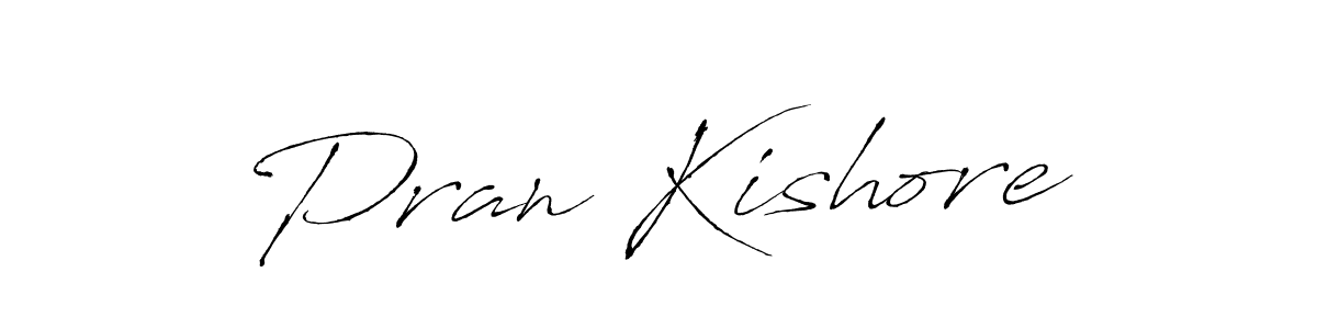 Pran Kishore stylish signature style. Best Handwritten Sign (Antro_Vectra) for my name. Handwritten Signature Collection Ideas for my name Pran Kishore. Pran Kishore signature style 6 images and pictures png