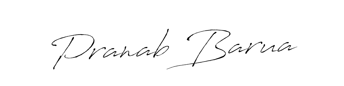 Design your own signature with our free online signature maker. With this signature software, you can create a handwritten (Antro_Vectra) signature for name Pranab Barua. Pranab Barua signature style 6 images and pictures png