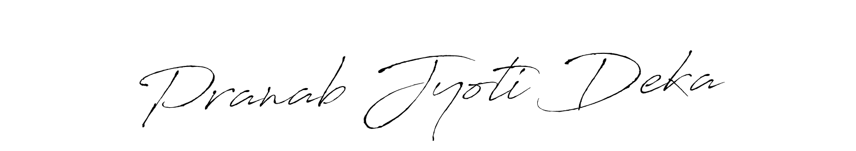 How to make Pranab Jyoti Deka signature? Antro_Vectra is a professional autograph style. Create handwritten signature for Pranab Jyoti Deka name. Pranab Jyoti Deka signature style 6 images and pictures png