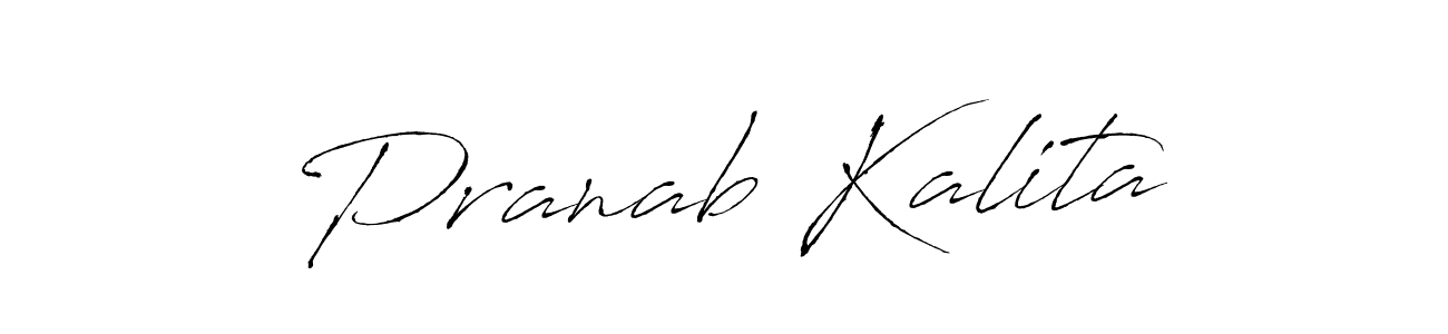 Make a beautiful signature design for name Pranab Kalita. With this signature (Antro_Vectra) style, you can create a handwritten signature for free. Pranab Kalita signature style 6 images and pictures png