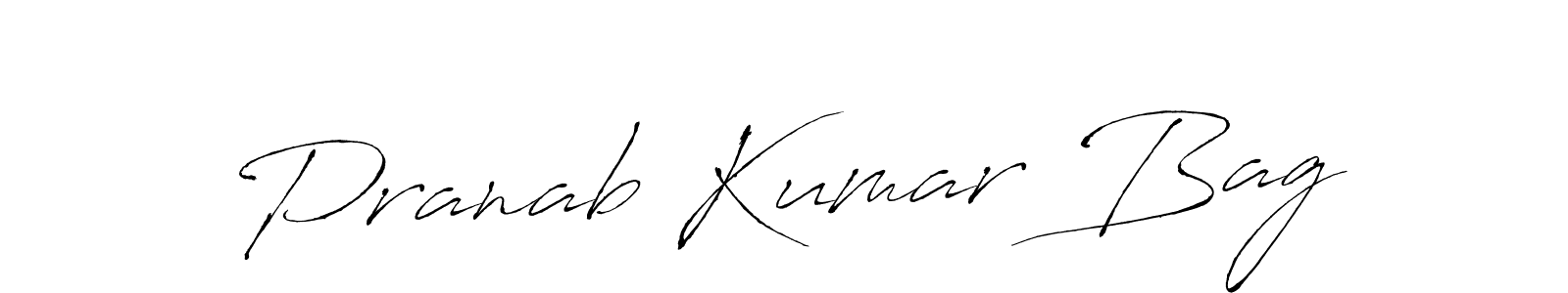 Design your own signature with our free online signature maker. With this signature software, you can create a handwritten (Antro_Vectra) signature for name Pranab Kumar Bag. Pranab Kumar Bag signature style 6 images and pictures png
