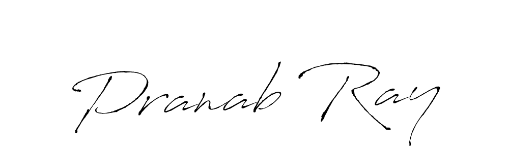 Pranab Ray stylish signature style. Best Handwritten Sign (Antro_Vectra) for my name. Handwritten Signature Collection Ideas for my name Pranab Ray. Pranab Ray signature style 6 images and pictures png