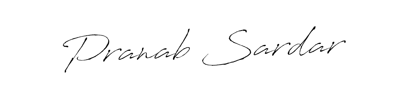 Make a short Pranab Sardar signature style. Manage your documents anywhere anytime using Antro_Vectra. Create and add eSignatures, submit forms, share and send files easily. Pranab Sardar signature style 6 images and pictures png