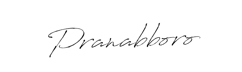 The best way (Antro_Vectra) to make a short signature is to pick only two or three words in your name. The name Pranabboro include a total of six letters. For converting this name. Pranabboro signature style 6 images and pictures png