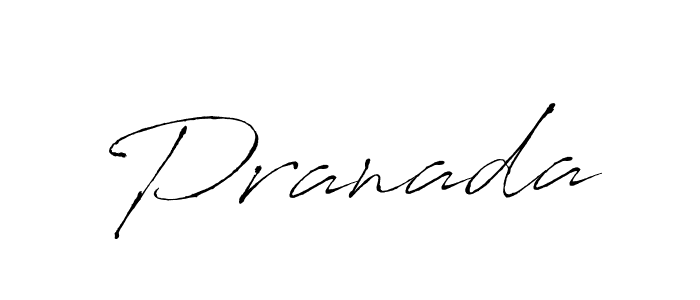 Use a signature maker to create a handwritten signature online. With this signature software, you can design (Antro_Vectra) your own signature for name Pranada. Pranada signature style 6 images and pictures png