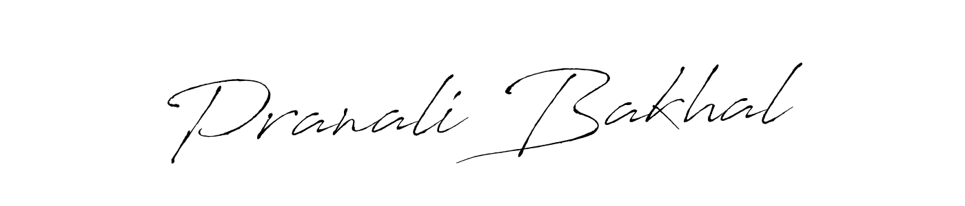 Antro_Vectra is a professional signature style that is perfect for those who want to add a touch of class to their signature. It is also a great choice for those who want to make their signature more unique. Get Pranali Bakhal name to fancy signature for free. Pranali Bakhal signature style 6 images and pictures png