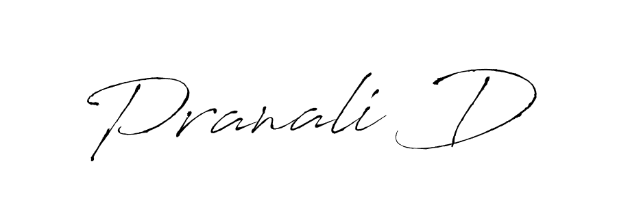 Similarly Antro_Vectra is the best handwritten signature design. Signature creator online .You can use it as an online autograph creator for name Pranali D. Pranali D signature style 6 images and pictures png