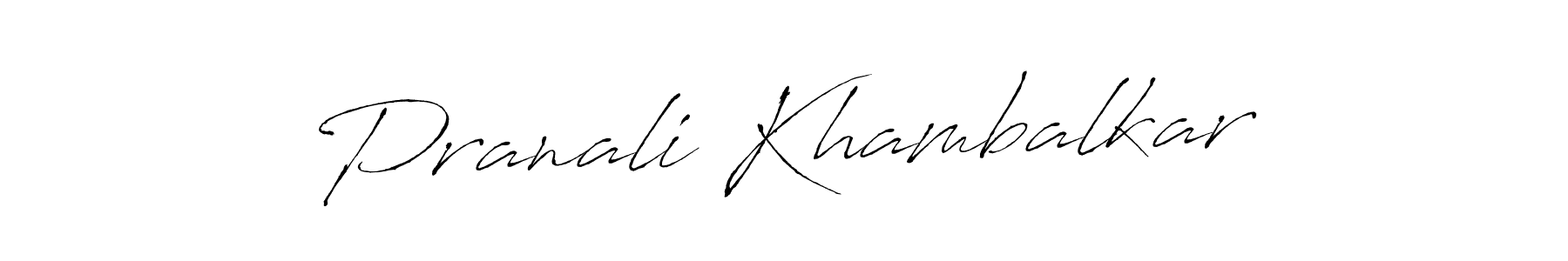 Pranali Khambalkar stylish signature style. Best Handwritten Sign (Antro_Vectra) for my name. Handwritten Signature Collection Ideas for my name Pranali Khambalkar. Pranali Khambalkar signature style 6 images and pictures png