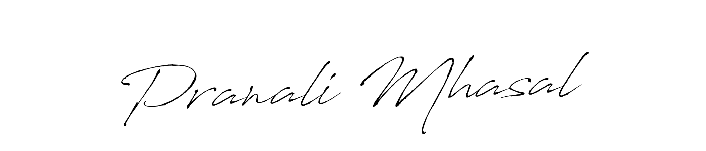 You should practise on your own different ways (Antro_Vectra) to write your name (Pranali Mhasal) in signature. don't let someone else do it for you. Pranali Mhasal signature style 6 images and pictures png