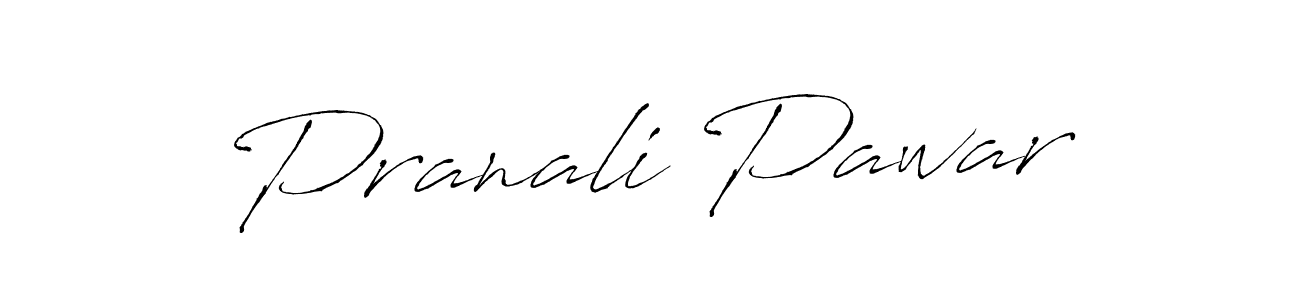 Make a beautiful signature design for name Pranali Pawar. With this signature (Antro_Vectra) style, you can create a handwritten signature for free. Pranali Pawar signature style 6 images and pictures png