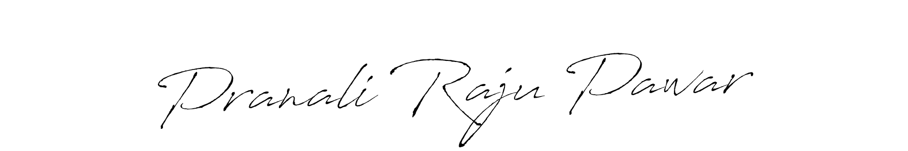 Design your own signature with our free online signature maker. With this signature software, you can create a handwritten (Antro_Vectra) signature for name Pranali Raju Pawar. Pranali Raju Pawar signature style 6 images and pictures png