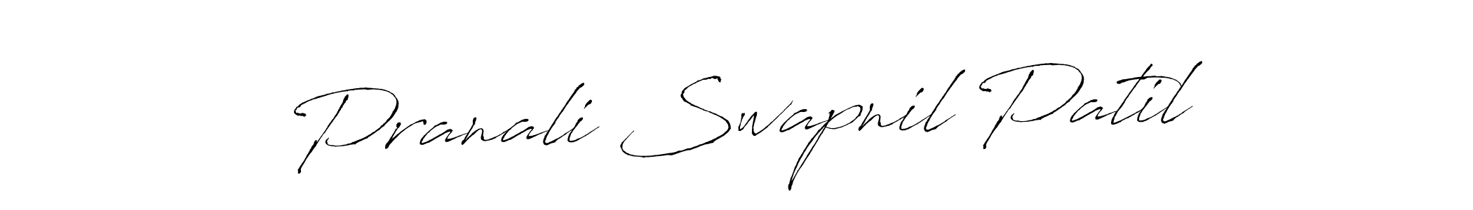 Make a beautiful signature design for name Pranali Swapnil Patil. Use this online signature maker to create a handwritten signature for free. Pranali Swapnil Patil signature style 6 images and pictures png