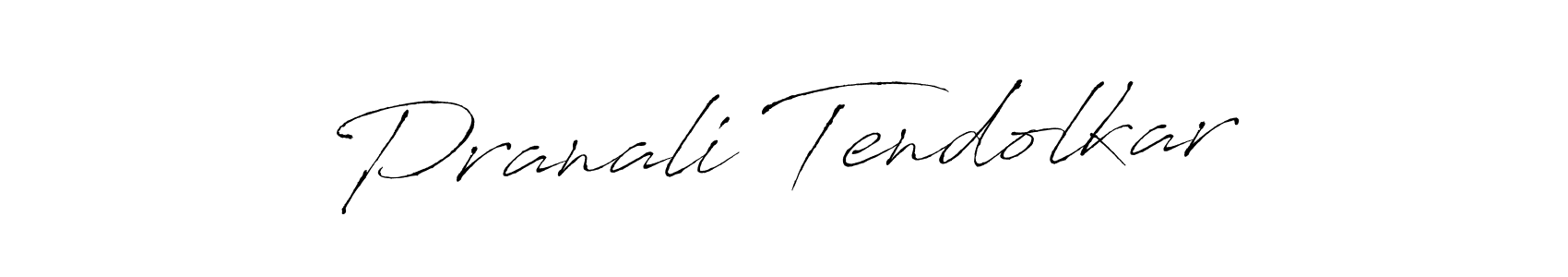 Make a beautiful signature design for name Pranali Tendolkar. With this signature (Antro_Vectra) style, you can create a handwritten signature for free. Pranali Tendolkar signature style 6 images and pictures png