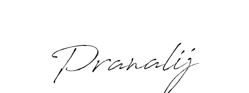 How to make Pranalij signature? Antro_Vectra is a professional autograph style. Create handwritten signature for Pranalij name. Pranalij signature style 6 images and pictures png