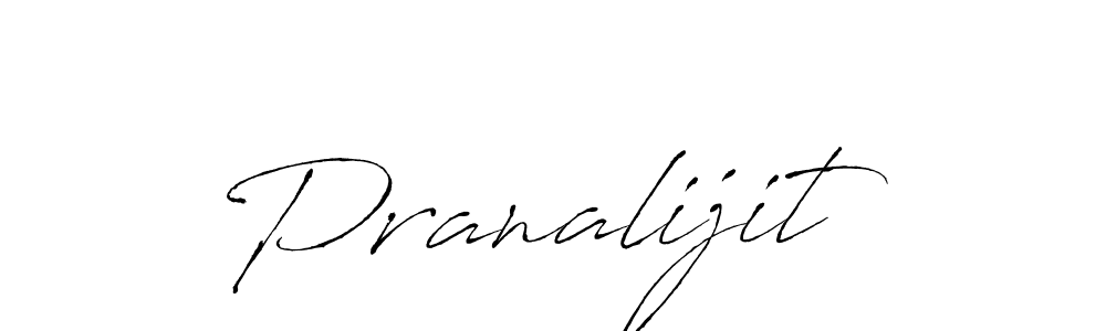 Design your own signature with our free online signature maker. With this signature software, you can create a handwritten (Antro_Vectra) signature for name Pranalijit. Pranalijit signature style 6 images and pictures png