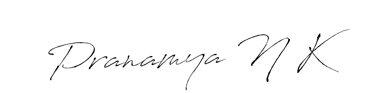 You should practise on your own different ways (Antro_Vectra) to write your name (Pranamya N K) in signature. don't let someone else do it for you. Pranamya N K signature style 6 images and pictures png