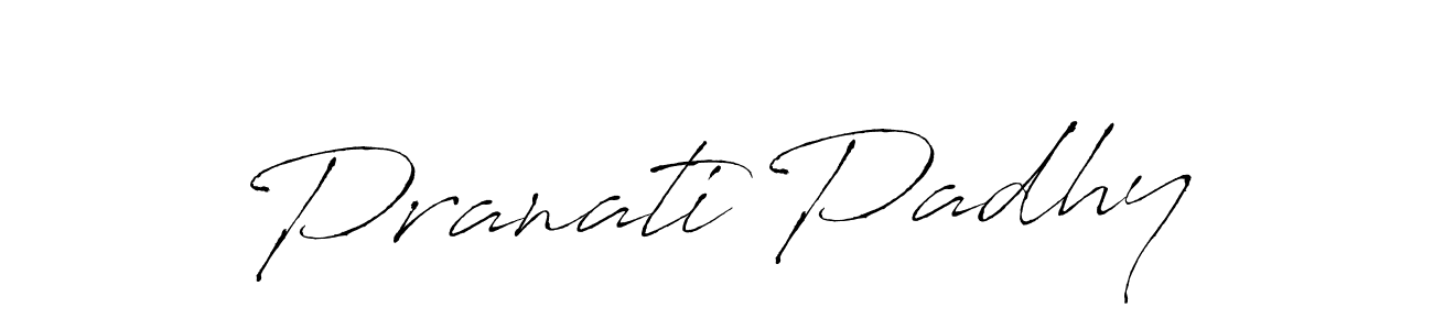 Also we have Pranati Padhy name is the best signature style. Create professional handwritten signature collection using Antro_Vectra autograph style. Pranati Padhy signature style 6 images and pictures png