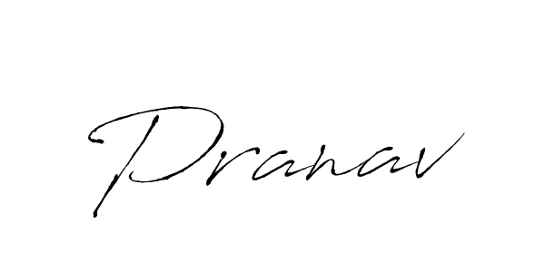 Create a beautiful signature design for name Pranav. With this signature (Antro_Vectra) fonts, you can make a handwritten signature for free. Pranav signature style 6 images and pictures png