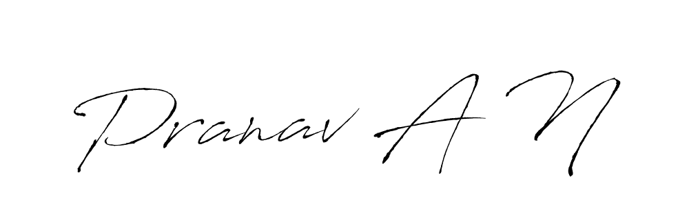 It looks lik you need a new signature style for name Pranav A N. Design unique handwritten (Antro_Vectra) signature with our free signature maker in just a few clicks. Pranav A N signature style 6 images and pictures png