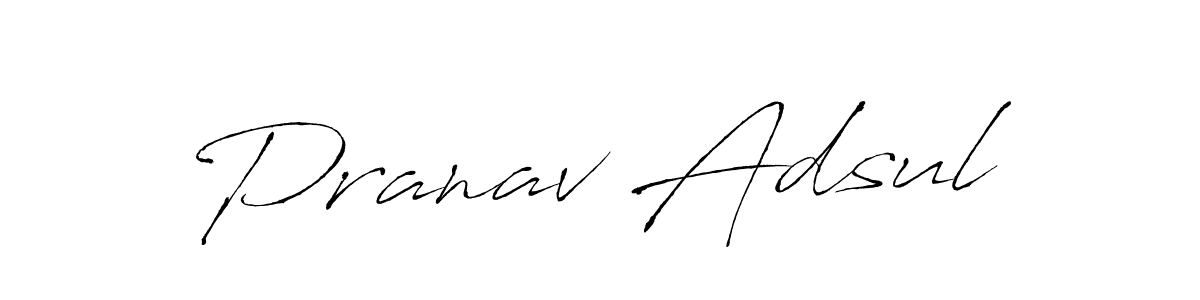 Also You can easily find your signature by using the search form. We will create Pranav Adsul name handwritten signature images for you free of cost using Antro_Vectra sign style. Pranav Adsul signature style 6 images and pictures png