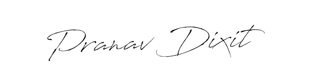 Design your own signature with our free online signature maker. With this signature software, you can create a handwritten (Antro_Vectra) signature for name Pranav Dixit. Pranav Dixit signature style 6 images and pictures png