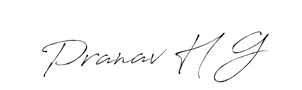 Antro_Vectra is a professional signature style that is perfect for those who want to add a touch of class to their signature. It is also a great choice for those who want to make their signature more unique. Get Pranav H G name to fancy signature for free. Pranav H G signature style 6 images and pictures png
