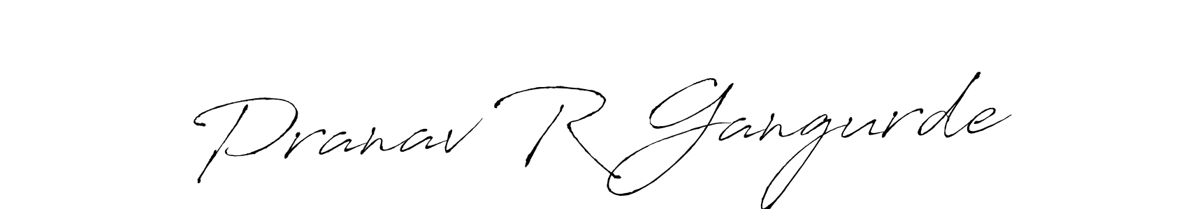 Make a short Pranav R Gangurde signature style. Manage your documents anywhere anytime using Antro_Vectra. Create and add eSignatures, submit forms, share and send files easily. Pranav R Gangurde signature style 6 images and pictures png