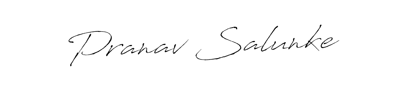 This is the best signature style for the Pranav Salunke name. Also you like these signature font (Antro_Vectra). Mix name signature. Pranav Salunke signature style 6 images and pictures png