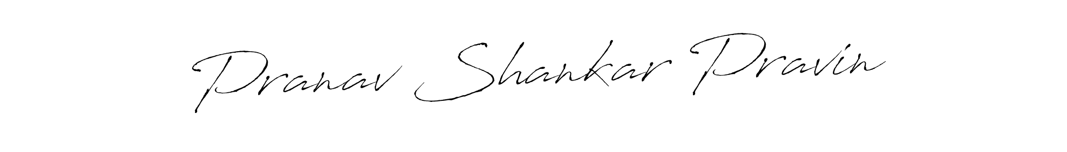Design your own signature with our free online signature maker. With this signature software, you can create a handwritten (Antro_Vectra) signature for name Pranav Shankar Pravin. Pranav Shankar Pravin signature style 6 images and pictures png