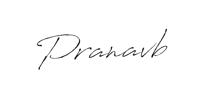 How to make Pranavb signature? Antro_Vectra is a professional autograph style. Create handwritten signature for Pranavb name. Pranavb signature style 6 images and pictures png