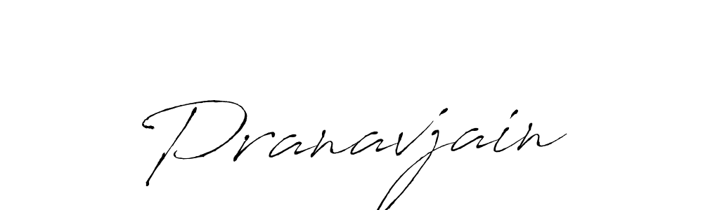 Design your own signature with our free online signature maker. With this signature software, you can create a handwritten (Antro_Vectra) signature for name Pranavjain. Pranavjain signature style 6 images and pictures png