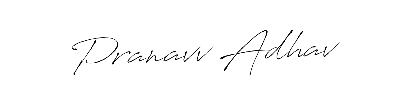 Make a beautiful signature design for name Pranavv Adhav. Use this online signature maker to create a handwritten signature for free. Pranavv Adhav signature style 6 images and pictures png