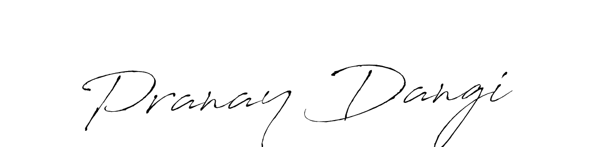 The best way (Antro_Vectra) to make a short signature is to pick only two or three words in your name. The name Pranay Dangi include a total of six letters. For converting this name. Pranay Dangi signature style 6 images and pictures png