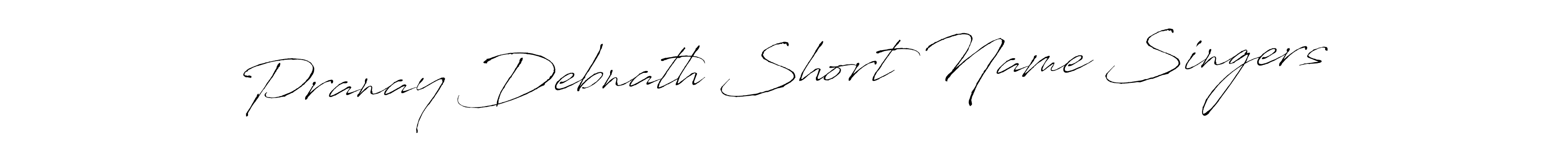 Make a beautiful signature design for name Pranay Debnath Short Name Singers. Use this online signature maker to create a handwritten signature for free. Pranay Debnath Short Name Singers signature style 6 images and pictures png