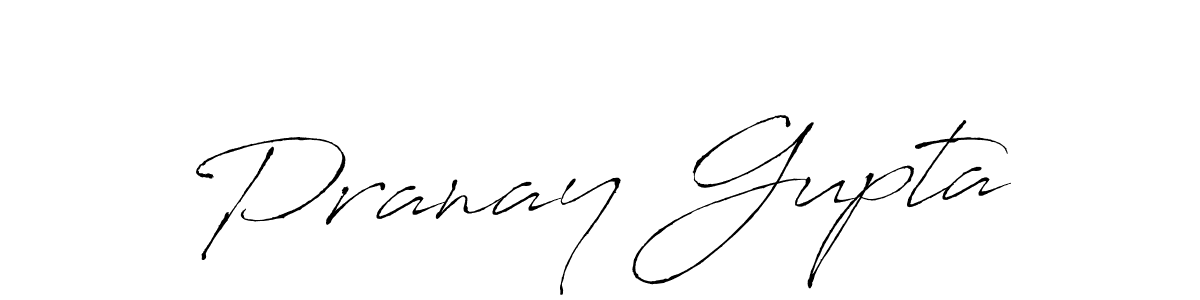 Pranay Gupta stylish signature style. Best Handwritten Sign (Antro_Vectra) for my name. Handwritten Signature Collection Ideas for my name Pranay Gupta. Pranay Gupta signature style 6 images and pictures png