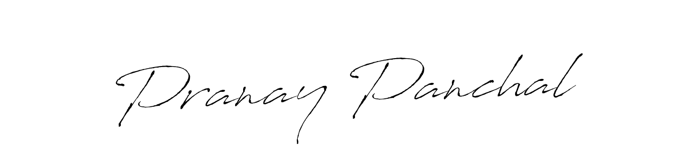 How to make Pranay Panchal signature? Antro_Vectra is a professional autograph style. Create handwritten signature for Pranay Panchal name. Pranay Panchal signature style 6 images and pictures png