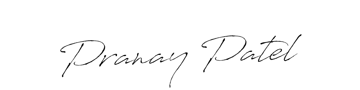 Also we have Pranay Patel name is the best signature style. Create professional handwritten signature collection using Antro_Vectra autograph style. Pranay Patel signature style 6 images and pictures png